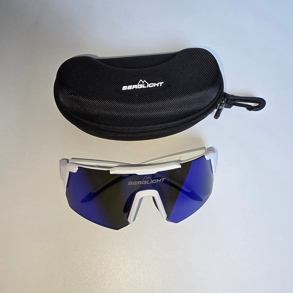 Sport-Sonnenbrille Berglicht blau