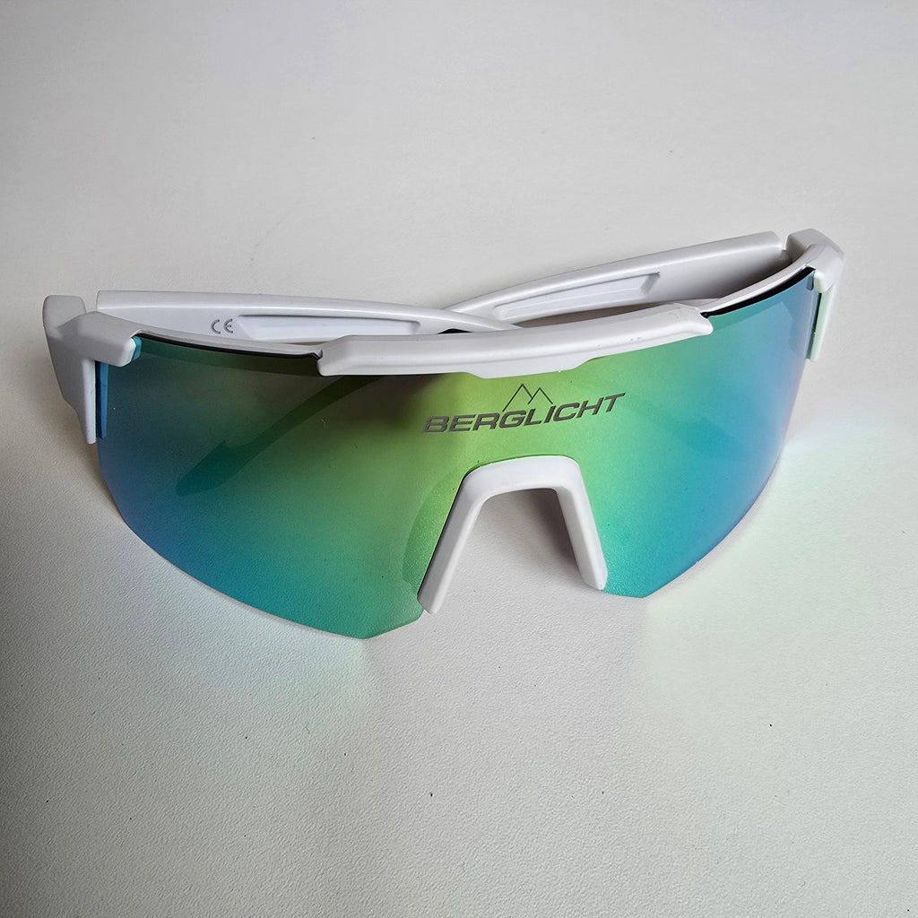 Sport Sonnenbrille Berglicht gelb grün