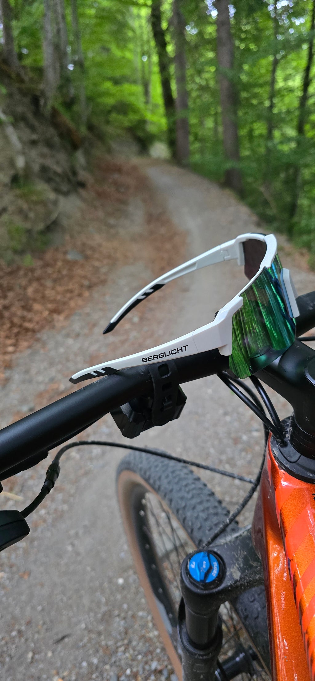 Sport Sonnenbrille Berglicht gelb grün